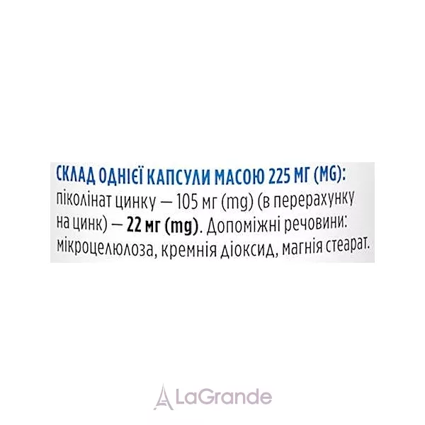 Biotus Zinc Picolinate 22 mg ĳ������ ������� 
