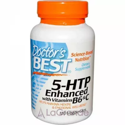 5- Doctor's s Best, 5-HTP,   B6  C, 120     