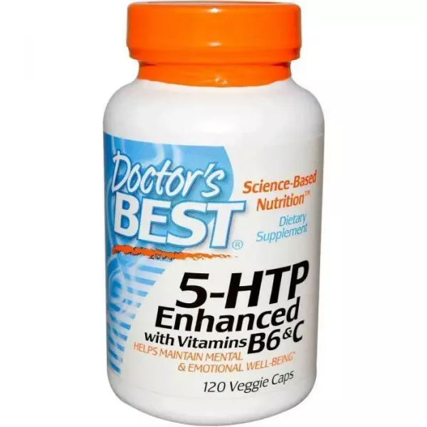 Doctor's Best 5-HTP Fortified with Vitamins B6 and C ����������� �������� ����������� ��������� 5-HTP, ��������� �������� B6 � C