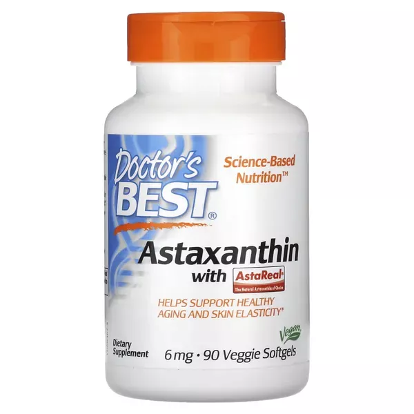 Doctor's Best Astaxanthin, 6 mg ����������� ������������ ����������� �� ���������� ��������������� ���������