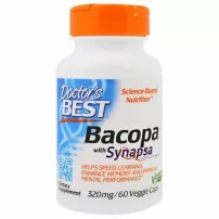 Doctor's Best Bacopa With Synapsa, 320 �� ������ � ���������� Synapsa ��� �����, ������������ ������, ��������