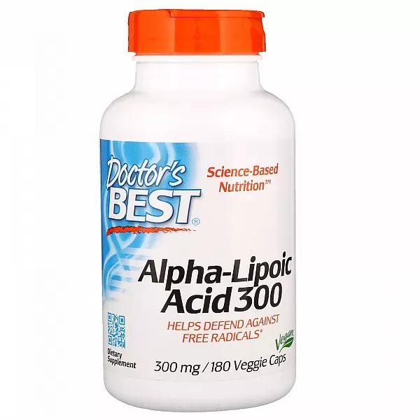 Doctor's Best Alpha Lipoic Acid, 300 mg �����-�������� ������� 300 �� ������������ ��� ������ ���������� ���������