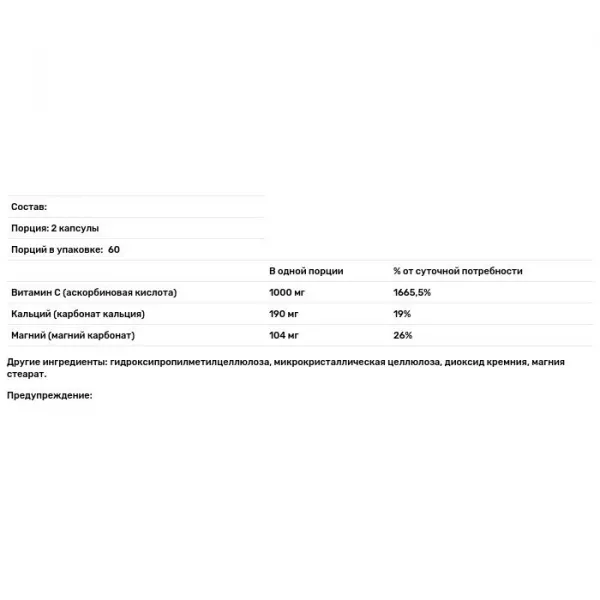 Allergy Research Group Buffered Vitamin C ������������� ����� �