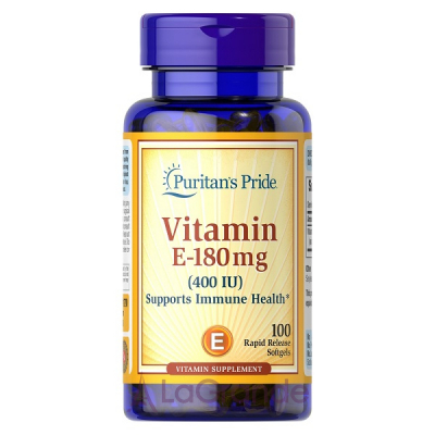 Puritan's Pride Vitamin E-180 mg 400 IU ĳ  ³ Ż