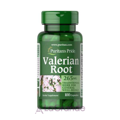 Puritan's Pride Valerian Root 265 mg    