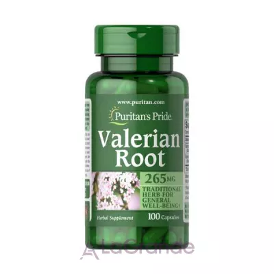 Puritan's Pride Valerian Root 265 mg    