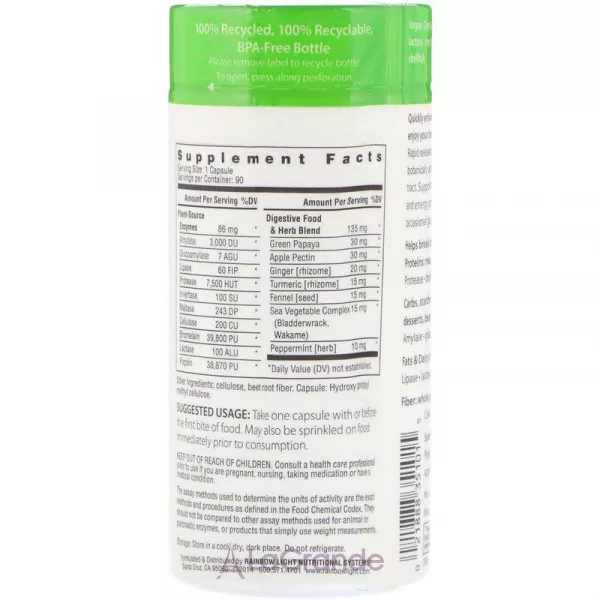 Rainbow Light Advanced Enzyme System ��������������� ��������
