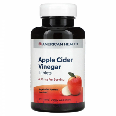 American Health Apple Cider Vinegar Tablets  c 