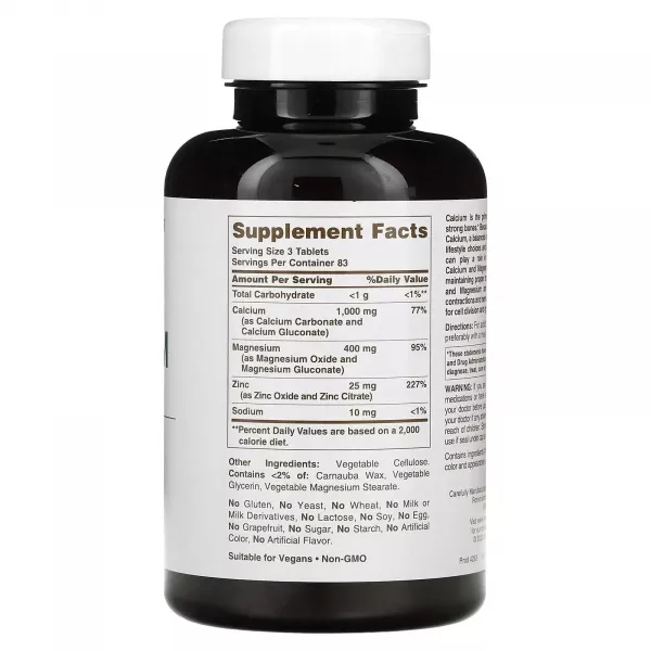 American Health Chelated Calcium Magnesium Zinc ������� ������ ����