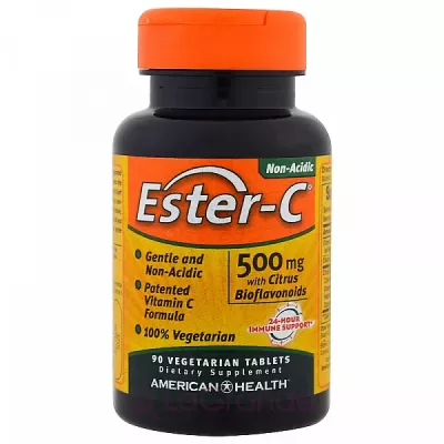 American Health Ester-C with Citrus Bioflavonoids 500 mg      500 