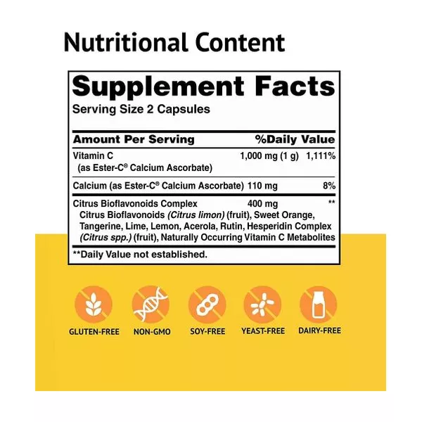 American Health Ester-C with Citrus Bioflavonoids 500 mg ����� � � ��������������� 500 ��, ��������������