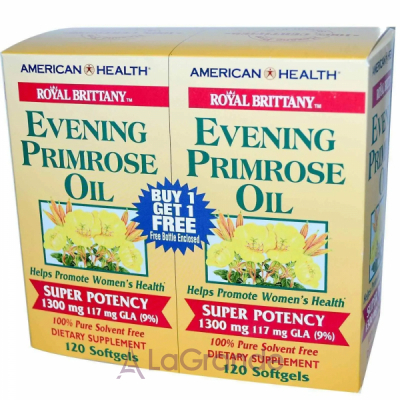 American Health Evening Primrose Oil 1300 mg    1300 