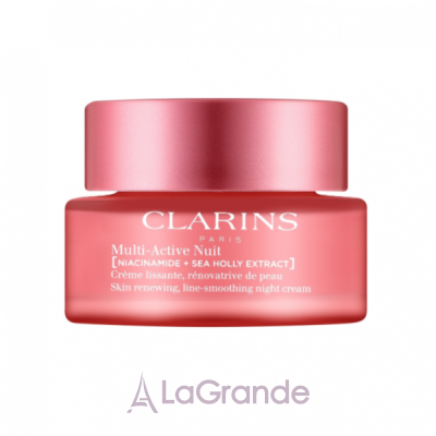 Clarins Multi-Active Nuit Niacinamide+Sea Holly Extract Night Cream       ()