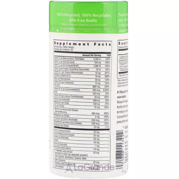 Rainbow Light 50+ Mini-Tablets Multivitamin �������������� 50+