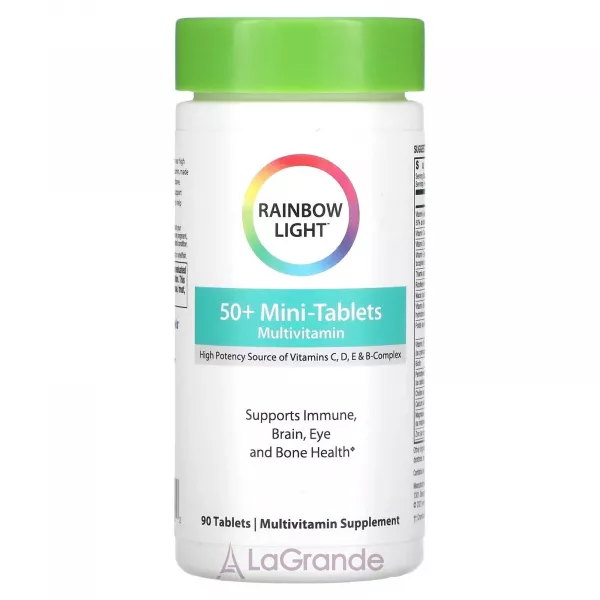 Rainbow Light 50+ Mini-Tablets Multivitamin �������������� 50+