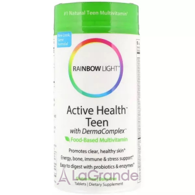 Rainbow Light Active Health Teen with Derma Complex ³      