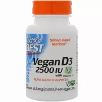 Doctor's Best Vitamin D3 2500 IU ��������� ������� D3 2500 ��