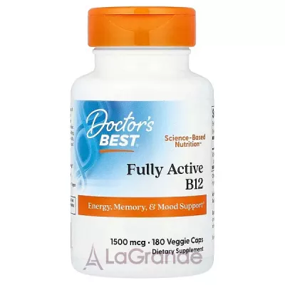 Doctor's Best Fully Active B12 1500 mcg ³ 12   ' -,  ,  