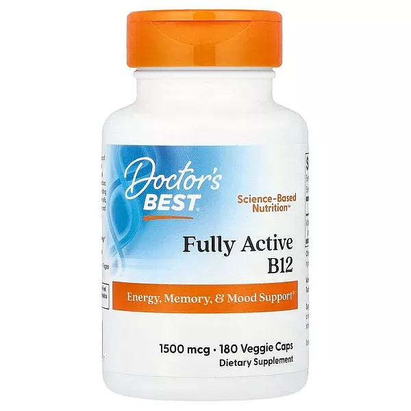 Doctor's Best Fully Active B12 1500 mcg ������� �12 �������������� ��� �������� ��������- ����������, ������� ������, ������� ���
