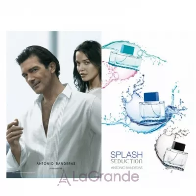 Antonio Banderas Splash Blue Seduction For Woman  