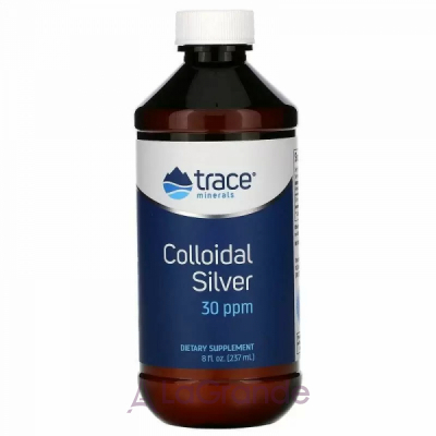 Trace Minerals Research Colloidal Silver 30 ppm   30 ppm