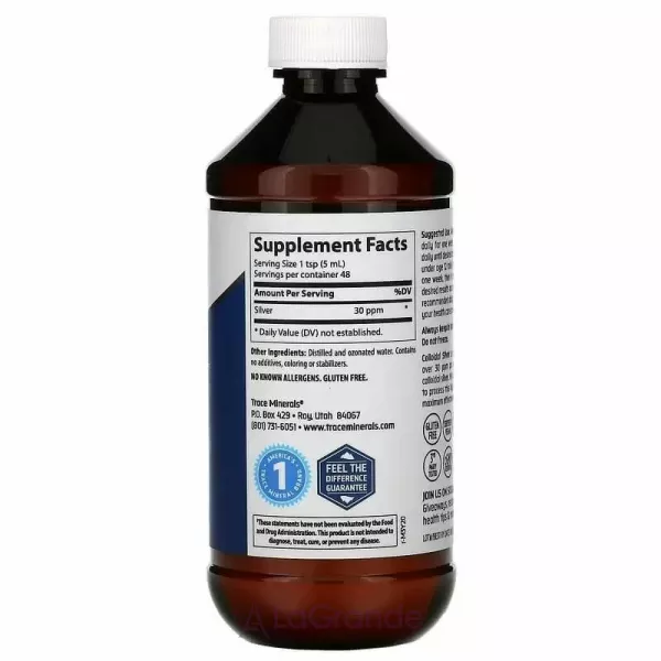 Trace Minerals Research Colloidal Silver 30 ppm ������� ����� 30 ppm