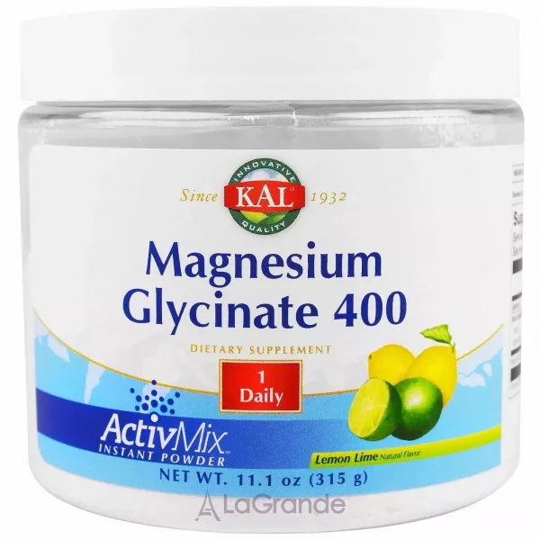 Kal Magnesium Glycinate 400 mg ������ �������� 400 �� �� ������ ������ � �����