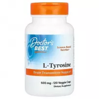 Doctor's Best Best L-Tyrosine, 500 mg �-������� (L-tyrosine) ��� �����, �������������������, ���������� ���������