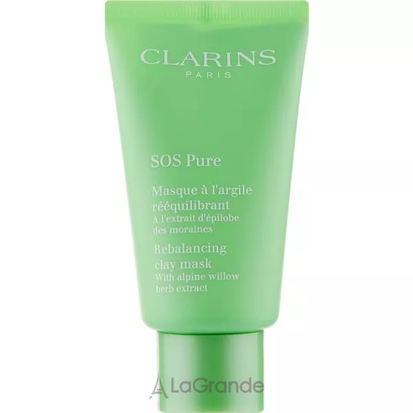 Clarins SOS Pure Rebalancing Clay Mask ����� ��� ����, ��������� (������)