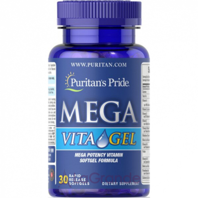 Puritan's Pride Mega Vita Gel    '  .