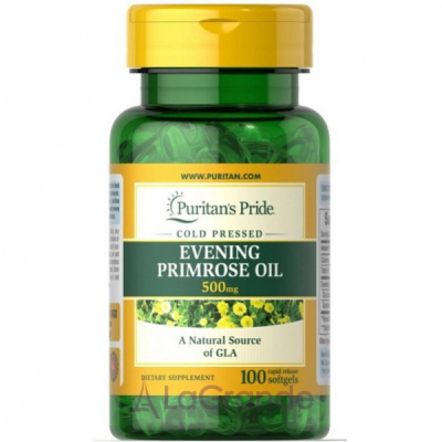 Puritan's Pride Evening Primrose Oil 500 mg with GLA   