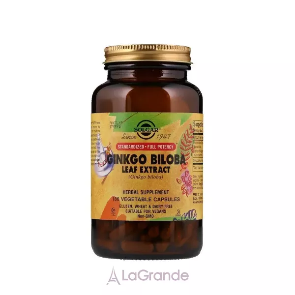 Solgar Ginkgo Biloba Leaf Extract �������� ����� ����� ����� � ��������� ��������