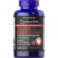 Puritan's Pride Maximum Strength Triple Omega 3-6-9 Fish �����  3-6-9