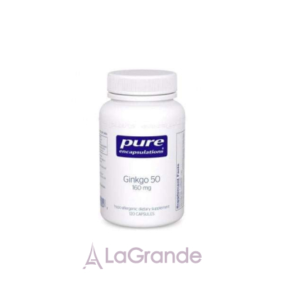 Pure Encapsulations Ginkgo Biloba 160 mg     ,      ,   