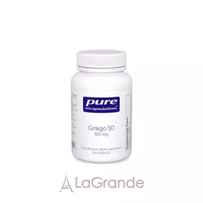 Pure Encapsulations Ginkgo Biloba 160 mg     ,      ', '  