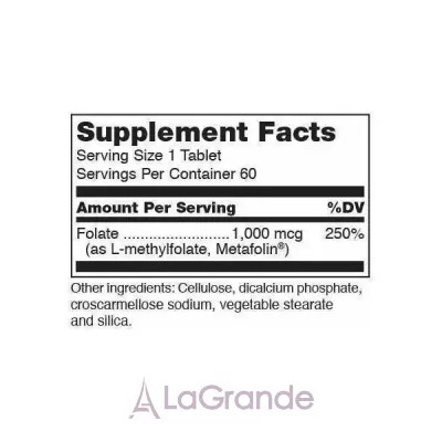 Douglas Laboratories Methyl Folate (L-5-MTHF)  1000  (    ')