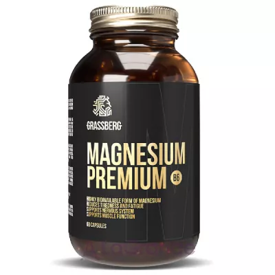 Grassberg Magnesium Premium B6   6  