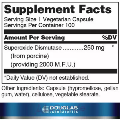 Douglas Laboratories S.O.D. 