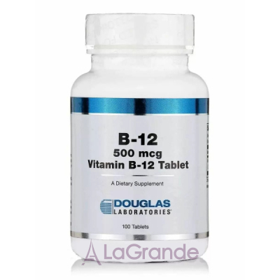 Douglas Laboratories Vitamin B-12 500 mcg ³ 12 500 