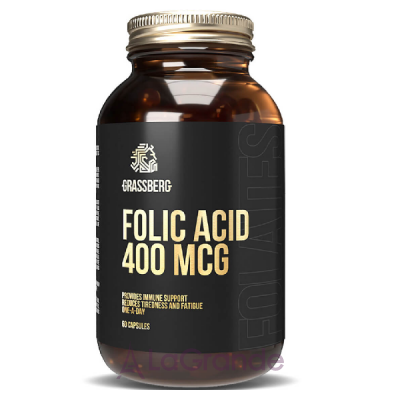 Grassberg Folic Acid 400 mcg 볺  400   