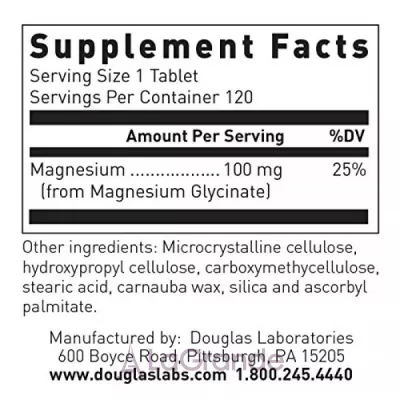 Douglas Laboratories Magnesium Glycinate   100 