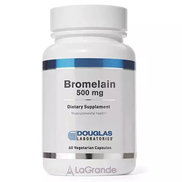 Douglas Laboratories Bromelain 500 mg ��������� 500 �� (�������� �������-�'����� �������)