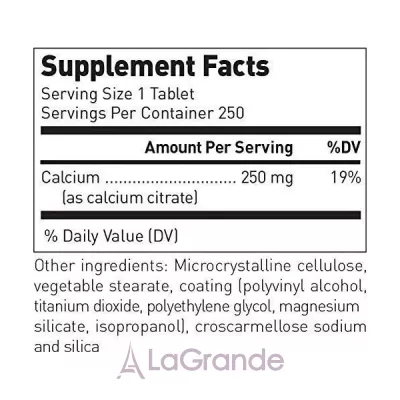 Douglas Laboratories Calcium Citrate   250  (       )