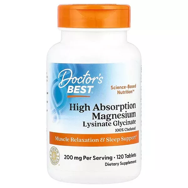 Doctor's Best Magnesium High Absorption 100% Chelated ������ ����� 100% ��� ����������, ��� ������ � �������