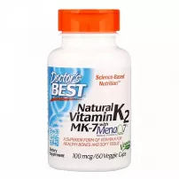 Doctor's Best Natural Vitamin K2 MK-7 with MenaQ7 100 mcg ������� �2 ��-7 ������ �������� ����������� ������� ������ � �����������