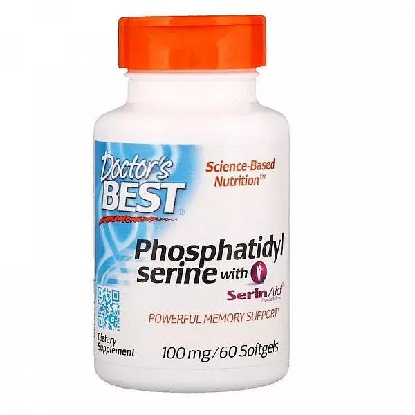Doctor's Best Phosphatidylserine with SerinAid 100 mg ��������������� ���������� �������� ������������