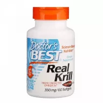 Doctor's Best Real Krill 350 mg ����� 3 "��������� �����" ��� ������, �����, ��������