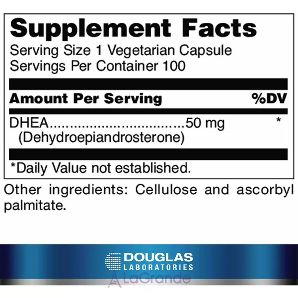 Douglas Laboratories DHEA 50 mg ���� 50 �� (�������� ���������, �����, �����, ����� ������� �� ���)