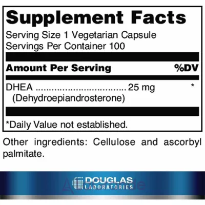 Douglas Laboratories DHEA 25 mg  25  ( , , ,     )