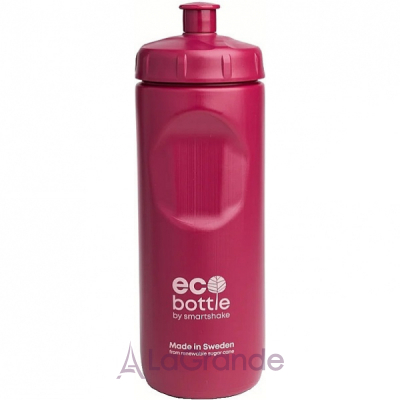 SmartShake EcoBottle Squeeze Deep Rose    